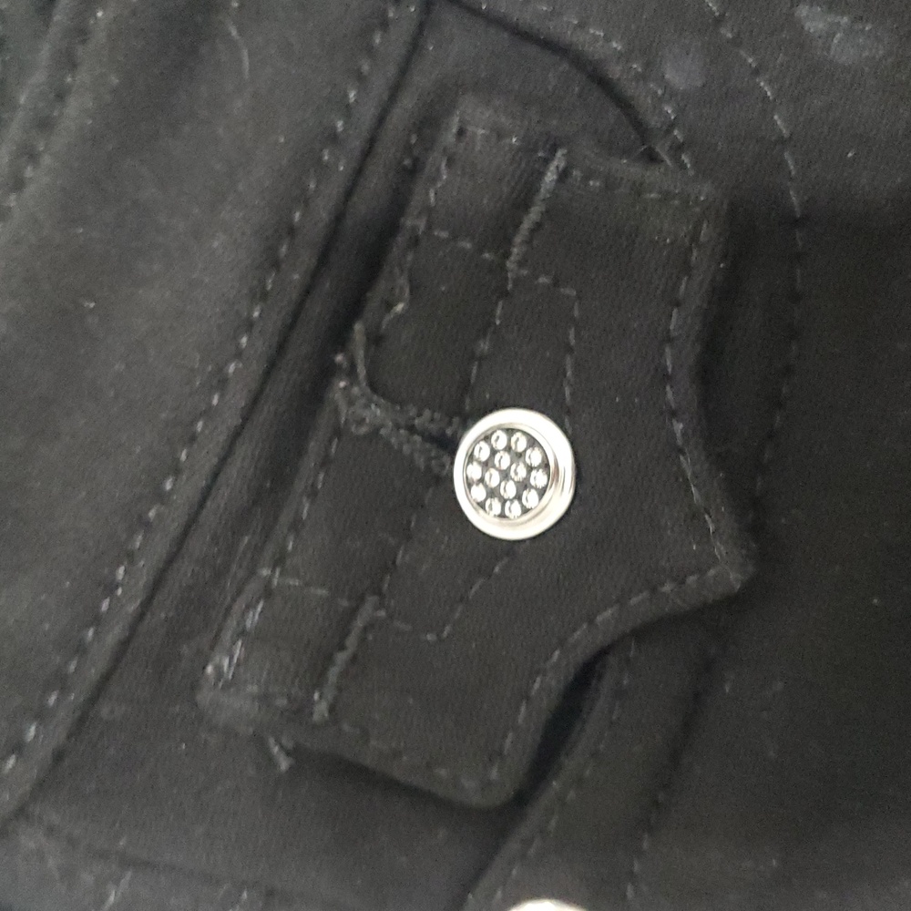 True Religion Black Denim Jeans. - Picture 3 of 5